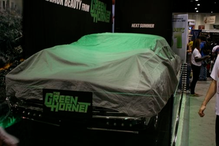 Illustration for article titled Green Hornet's Black Beauty Drops Cloth At Comic Con